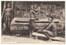 Mission Des SALOMON Septentrionales - Cloche Taillée Dans Un Tronc D'arbre - Solomon Islands