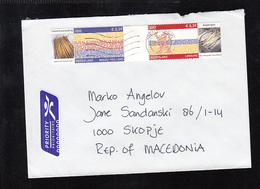 LETTER / NETHERLAND / MACEDONIA ** - Storia Postale