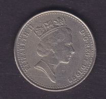 Great Britain 1992 10 PENCE Queen Elizabeth II. - 10 Pence & 10 New Pence