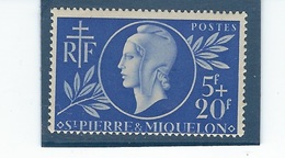 St Pierre Miquelon    N° 314  **    Val YT :   2,60 € - Ongebruikt