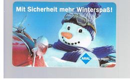 GERMANIA (GERMANY) -  1998 - ARAL, SNOWMAN   - RIF.   137 - Seasons