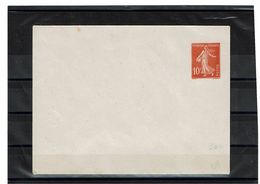 CTN27 - ENVELOPPE SEMEUSE CAMEE 10c 123x96 SANS DATE - Standard Covers & Stamped On Demand (before 1995)