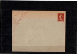 CTN27 - ENVELOPPE SEMEUSE CAMEE 10c 147x112  DATE 845 - Standard Covers & Stamped On Demand (before 1995)