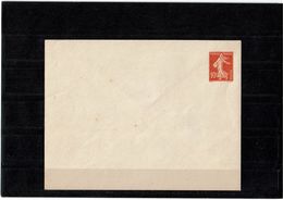 CTN27 - ENVELOPPE SEMEUSE CAMEE 10c 147x112  PAPIER VERGE DATE 641 - Standard Covers & Stamped On Demand (before 1995)