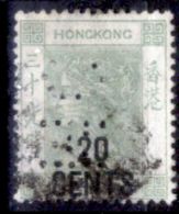 Hong-Kong-G0011 - 1885-1890: Y&T N°49 (o) - Senza Difetti Occulti. - Gebruikt