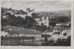 AARBURG → Schöne Stadtansicht Anno 1921 - Aarburg