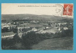 CPA - Chemin De Fer Vue Générale Gare ST SULPICE-LAURIERE 87 - Sonstige & Ohne Zuordnung