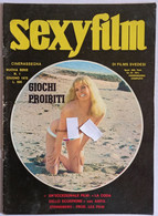 SEXY FILM -  CINEROMANZO  N.1   DEL  GIUGNO 1972 ( CARTEL 29)) - Erstauflagen