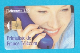 Télécarte 120 Primaliste De France Télécom - 120 Unità