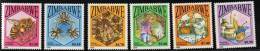 ZIMBABWE Abeilles, Bees, Abejas , Insectes Yvert N° 389/94 **. MNH. Dentelé, Perforate - Abeilles