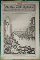 Newspaper London 25/07/1919 - The Times Weekly Edition Illustrated Section - London's Great Peace Celebration Procession - Otros & Sin Clasificación