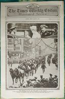 Newspaper London 08/08/1919 The Times Weekly Edition Illustrated Section - The King And Queen Drive To The Guildhall - Otros & Sin Clasificación