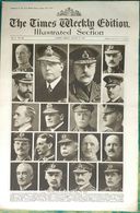 Newspaper London 15/08/1919 The Times Weekly Edition Illustrated Section - Honours For The Man Who Won The War - Other & Unclassified