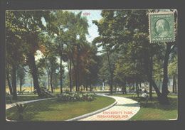 Indianapolis - University Park - Stamp Over - Indianapolis