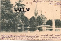 Delcampe - ALLEMAGNE : Précurseur : Leipzig Johannaparck Lutherkirche - Leisnig