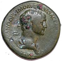 RARE ROMAN SESTERCE BRONZE TRAJAN-114/117-SESTERTIUS--SESTERZ--SESTERCIO - The Flavians (69 AD Tot 96 AD)