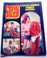 CULT EPOCA VINTAGE - SEXY SEXY - N. 1 ANNO 1 Del  GENNAIO. 1973 (90318 ) - Erstauflagen