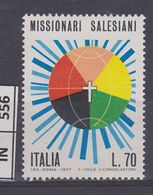 ITALIA REPUBBLICA, 1977	Missioni Salesiane L. 70 Nuovo - 1971-80:  Nuovi