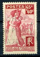 N°YT 401 - Aux Français Rapatriés D'Espagne - Used Stamps