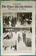 Newspaper London 21/11/1919 The Times Weekly Edition Illustrated Section - Winter's Early Arrival In Europe - Other & Unclassified