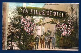 55. Vaucouleurs. Fêtes De Jeanne D'Arc. 24 Et 25 Août 1929. Banderole Va Fille De Dieu. Rue Des Gites - Andere & Zonder Classificatie