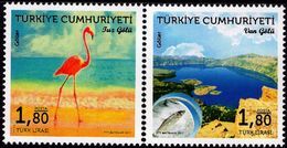 Turkey - 2017 - Lakes - Mint Stamp Set - Unused Stamps
