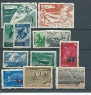 RU037  RUSSIA   AVVENIMENTI SPORTIVI 12 V.-  Usato - Collections