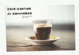 Cp , Commerce , CAFE - CANTINE Du Commerce, 86 , GENCAY, Vienne - Cafés