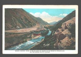 Ogden - Weber Canyon, 17 Miles East Of Ogden In The Wasatch Mountains On The Union Pacific System (publicity) - Ogden