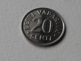 Estonie 20 Senti 2003      Nickel TTB++ - Estonie