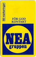 Sweden - Telia - Nea För God Kontakt - 11.1995, 60U, 3.400ex, Used - Schweden