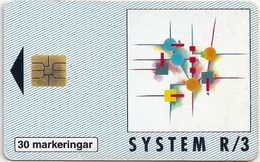 Sweden - Telia - System R-3 #2 - 04.1995, 30U, 2.000ex, Used - Schweden