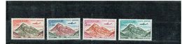 ANDORRE YVERT Nº 5/8  PA  NEUF POSTE AERIENNE (lOT 3 SERIES) - Nuevos