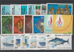 LOT 204 WALLIS ET FUTUNA N°213 à 231 ** - Unused Stamps