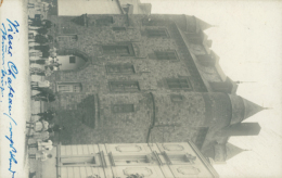 59 CONDE SUR L'ESCAUT / Un Groupe D'enfants Au Pied D'un Château / Carte Photo / - Conde Sur Escaut