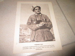 Old Photo WWII Seconde Guerre Mondiale Germany Russia Russian Volunteer Soldier - Documenti