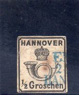 HANNOVER 1859-63 O PETITE MINCE - Hannover