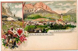 CPA Italie Italia Gruss Litho Non Circulé Cortina - Otros & Sin Clasificación