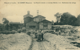 53 LE GENEST SAINT ISLE / Les Mines De La Lucette  - Les Bocards - Enlévement Des Tailings/ - Le Genest Saint Isle