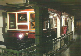 UNDERGROUND SUBWAY METRO RAIL RAILWAY RAILROAD TRAIN BKV BUDAPEST DEAK SQUARE TRANSPORT MUSEUM * Top Card 0343 * Hungary - Métro