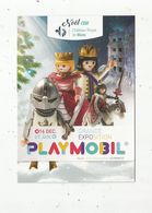 Cp , Grande Exposition PLAYMOBIL , Noël Au Château Royal De BLOIS , Vierge - Borse E Saloni Del Collezionismo