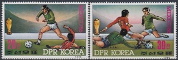 KOREA North 2709-2710,unused,football - Unused Stamps