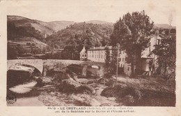 Ardéche : LE CHEYLARD : ( Pont De La Sablière Sur La Dorne Et L'usine Lafont ) - Le Cheylard