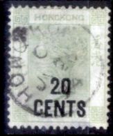 Hong-Kong-G0015 - 1885-90: Y&T N° 54 (o) - Senza Difetti Occulti. - Gebruikt
