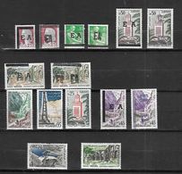 Algérie  1962  Cat  YT  N° 354 à  368,    N** MNH - Poste Aérienne