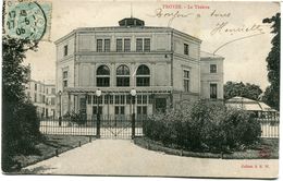 CPA - Carte Postale - France - Troyes - Le Théâtre - 1905  (CP1454) - Troyes