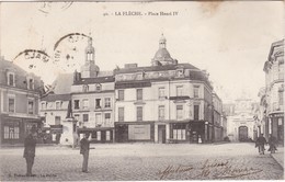 Delcampe - LA FLECHE - Place Henri IV - La Fleche