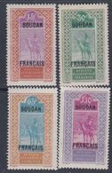 Soudan N° 53 / 55 + 57  X Partie De Série  Les 4 Valeurs Trace De Charnière Sinon TB - Unused Stamps