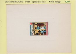 Centrafricaine - Epreuve De Luxe - N°166 - Croix Rouge - Repubblica Centroafricana