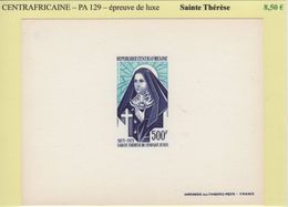 Centrafricaine - Epreuve De Luxe - PA129 - Sainte Therese - Central African Republic